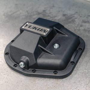 Ford E150 Diff Cover - Rear - Yukon Gear & Axle - Hardcore - Black - `97-`17